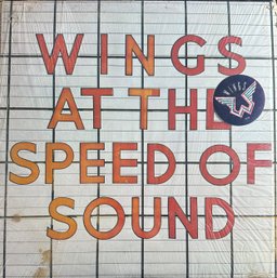 WINGS AT THE SPEED OF SOUND LP RECORD