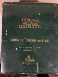 Department 56 Dickens' Village Series 'Sir John Falstaff Inn' 4th Edition, 1995