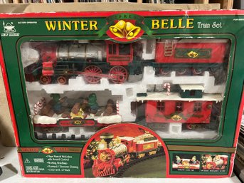 Winter Express Belle Train Set Christmas Train Animated Musical