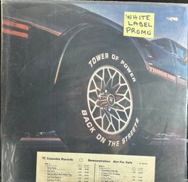Tower Of Power WLP Promo W/ Gold Promo Stamp On Jacket
