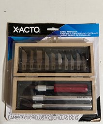 X-ACTO Basic Knife Set - New