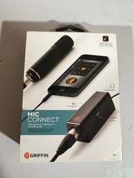 Griffin Technology MicConnect Interface To Record Audio Black
