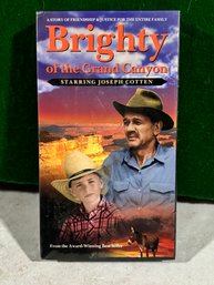 VHS Brighty Of The Grand Canyon - New Sealed.