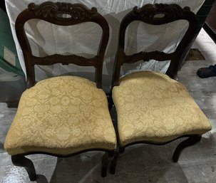 2 Chairs Excellant Condition