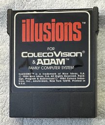 Illusions Game Coleco Vision & Adam (atari, Activision)