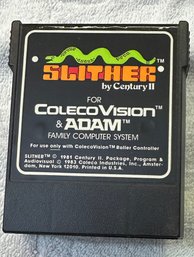 Slither Game Coleco Vision & Adam (atari, Activision)