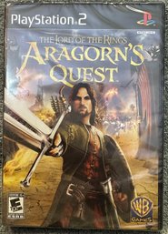 New Ps2 Aragorn's Quest Game Factory Sealed