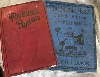 2 Children's Books. Music. The Kings Praises Gospel Services / The Music Hour Catholic Edition Second Book