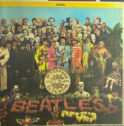 Beatles St. Peppers Lonely Hearts Club Band LP RECORD SMAS-2653