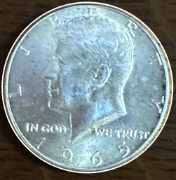 3 USA Half Dollar. 1965 & 1968