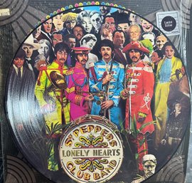 Picture Disc Beatles Limited Edition Sgt Peppers Lonely Hearts Club Band