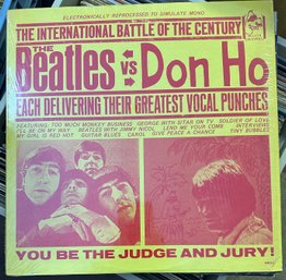 THE BEATLES VS DON HO Printed In Zambia