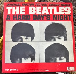 THE BEATLES A HARD DAYS NIGHT ORIGINAL MOTION PICTURE SOUND TRACK