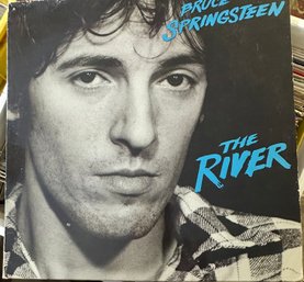 BRUCE SPRINGSTEEN THE RIVER 2 Record Set Original Inner Sleeves And Lyric Insert