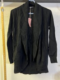 Quince Black Cashmere Cover Up - NWT - XS