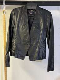 Victoria Secret Brown Genuine Leather Jacket - NWOT - 2
