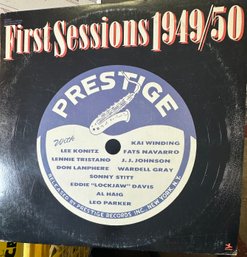 First Sessions 1949/50 Prestige Jazz 2 Lp Comp