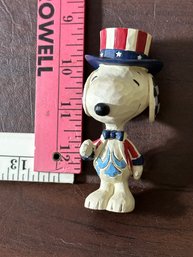 Jim Shore Snoopy Patriotic Peanuts Gang Collectible 6005951
