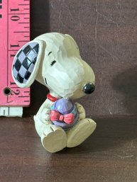 Jim Shore Snoopy Easter Egg Peanuts Gang Collectible