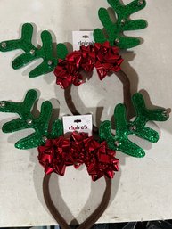 Set Of 2 Holiday Head Bands