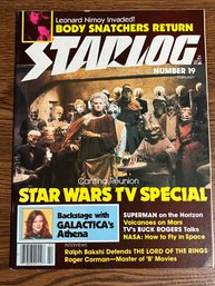 February 1979 Starlog Magazine Number 19 Star Wars TV Special