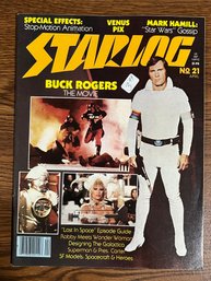 Starlog #21 Magazine - 1979 - Buck Rogers The Movie! Mark Hamill Sat Wars Gossip