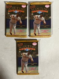 1994 ACTION PACKED Scouting Report- 3 UNOPENED PACKS