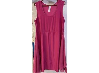 Fuchsia Slimwear Sorong Dress NWT XL