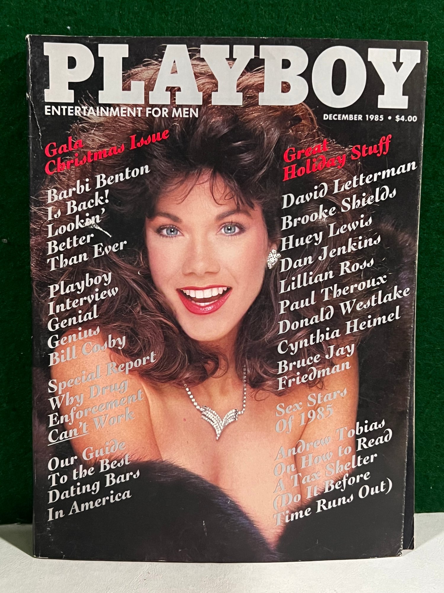 1985 December Playboy Magazine - Barbi Benton #8349 | Auctionninja.com