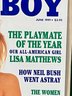 1991 June Playboy Magazine - Centerfold Miss June Saskia Linssen, Playmate Of The Year On Cover Lisa Matthews