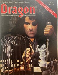 Dragon Magazine Issue No. 177 A Dungeon Masters Guide. Magazine Includes Calendar Poster Inside And Intact.