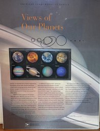 NEW American Commemorative Panels Stamps Views Of Our Planets P40916