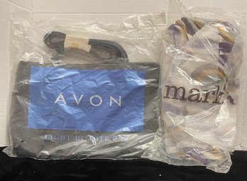 New Avon Light Up Tote Bag And Avon Mark Retro Geo Tote Bag