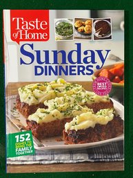 Taste Of Homes Sunday Dinners Cookbook