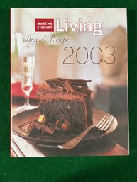 2003 Martha Stewart Living Annual Recipe Cookbook