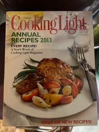 Cooking Light 2013 Annual Recipes Cookbook