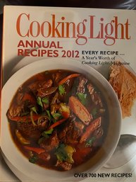 Cooking Light 2012 Annual Recipes Cookbook