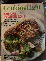 Cooking Light 2018 Annual Recipes Cookbook