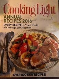 Cooking Light 2016 Annual Recipes Cookbook