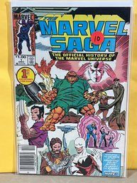 The Marvel Saga The  Official History Of The Marvel Universe Issue 1 Dec 1985