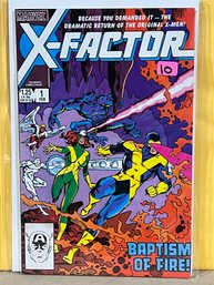 X-Factor #1 Marvel (1985) 'Baptism Of Fire', (1st Appearance As X-Factor)