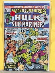 MARVEL SUPER-HEROES (1967 Series) #49 Feat The Hulk & Sub-Mariner