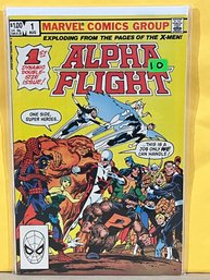 ALPHA FLIGHT #1 NM 1st App Puck, Tundra John Byrne A/c/s 1983 Marvel Comics