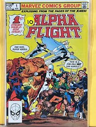 ALPHA FLIGHT #1 Comic Book MARVEL COMICS-1st ISSUE 1983