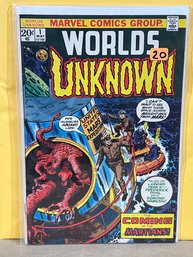 WORLDS UNKNOWN#1, Marvel Comics, 1973