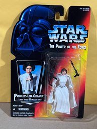 STAR WARS The Power Of The Force PRINCESS LEIA ORGANA 3.75' Action Figure NEW