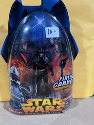 Star Wars Revenge Of The Sith CLONE PILOT Action Figure FIRING CANNON 34