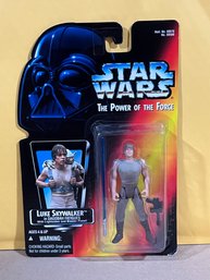 1995 Kenner Star Wars The Power Of The Force Luke Skywalker Short Action Figure