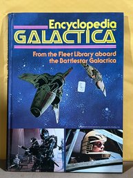 1st Ed Encyclopedia Galactica Fleet Library Aboard The Battlestar Galactica 1979