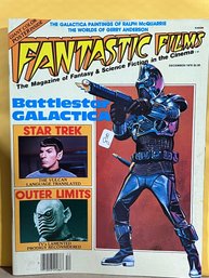 1978 FANTASTIC FILMS Magazine FN- Outer Limits Star Trek W/ Poster